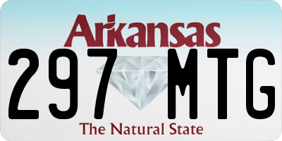 AR license plate 297MTG