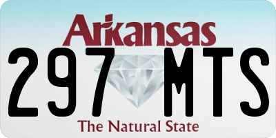AR license plate 297MTS