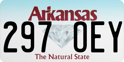 AR license plate 297OEY
