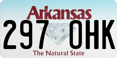 AR license plate 297OHK