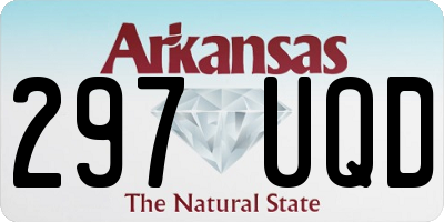 AR license plate 297UQD