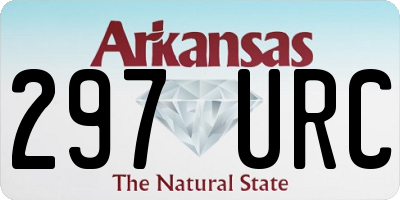 AR license plate 297URC