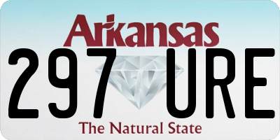 AR license plate 297URE