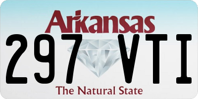 AR license plate 297VTI