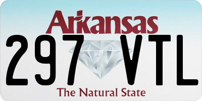 AR license plate 297VTL