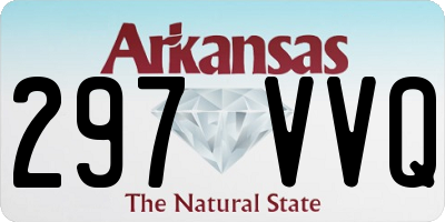 AR license plate 297VVQ