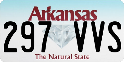 AR license plate 297VVS