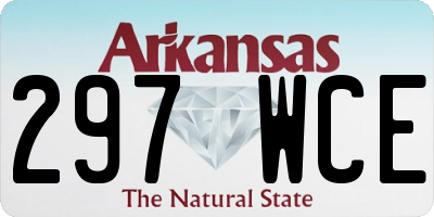 AR license plate 297WCE