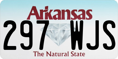 AR license plate 297WJS