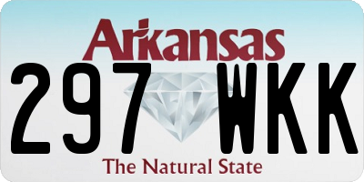 AR license plate 297WKK