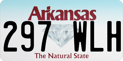 AR license plate 297WLH
