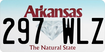 AR license plate 297WLZ