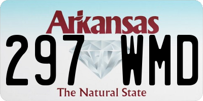 AR license plate 297WMD