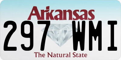 AR license plate 297WMI