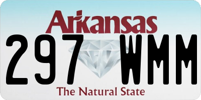 AR license plate 297WMM