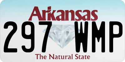AR license plate 297WMP