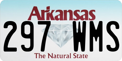 AR license plate 297WMS