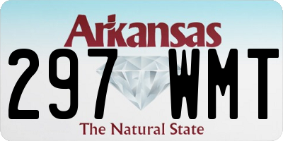 AR license plate 297WMT