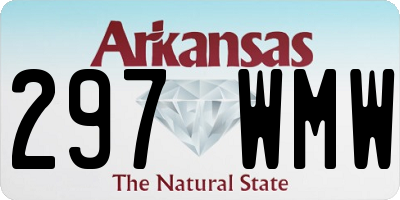 AR license plate 297WMW