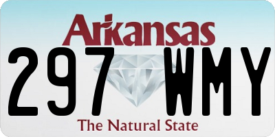 AR license plate 297WMY