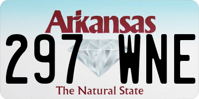 AR license plate 297WNE