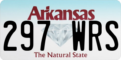 AR license plate 297WRS