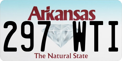 AR license plate 297WTI