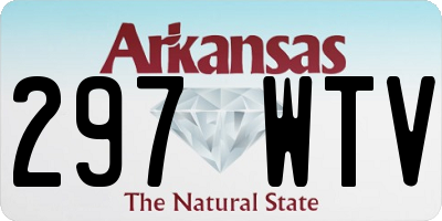 AR license plate 297WTV