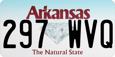 AR license plate 297WVQ