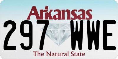 AR license plate 297WWE