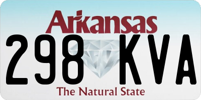 AR license plate 298KVA