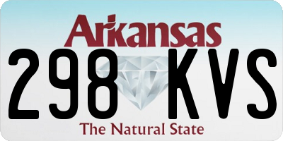AR license plate 298KVS