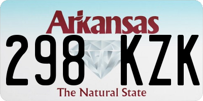 AR license plate 298KZK