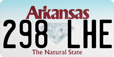 AR license plate 298LHE