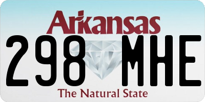 AR license plate 298MHE