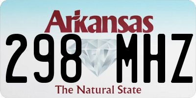 AR license plate 298MHZ