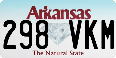 AR license plate 298VKM