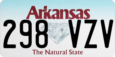 AR license plate 298VZV