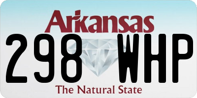 AR license plate 298WHP