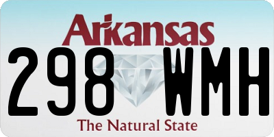 AR license plate 298WMH