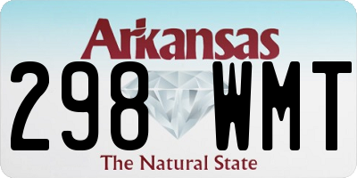 AR license plate 298WMT