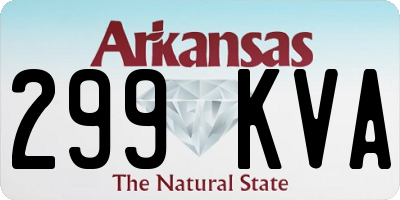 AR license plate 299KVA