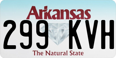 AR license plate 299KVH