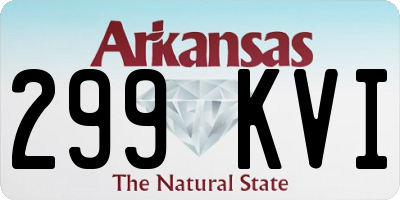 AR license plate 299KVI