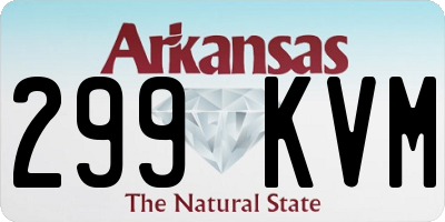 AR license plate 299KVM