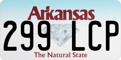AR license plate 299LCP
