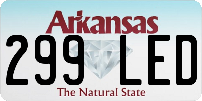 AR license plate 299LED