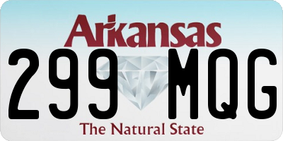 AR license plate 299MQG