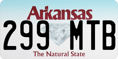 AR license plate 299MTB