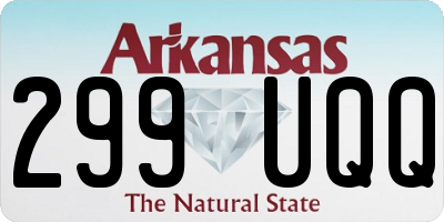 AR license plate 299UQQ